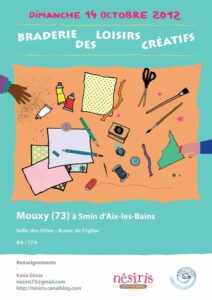 Braderie des Loisirs Créatifs - Mouxy le 14 octobre