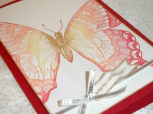 Carte anniversaire - Swallowtail