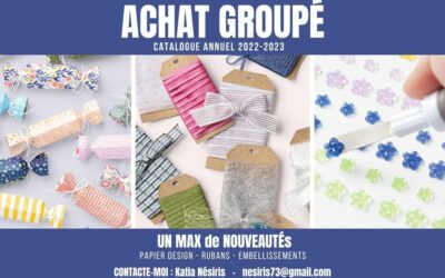 Achat groupé Catalogue annuel Stampin’up 2022