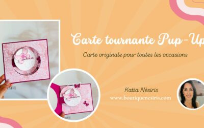 Carte originale – Carte tournante et pop-up