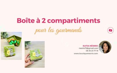 Boîte à 2 compartiments – Pâques, baptêmes, mariages
