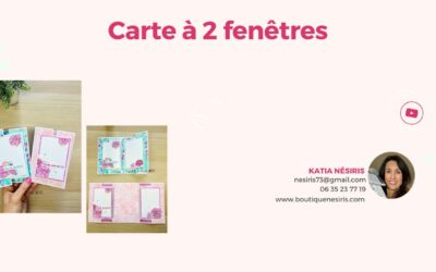 Carte à 2 fenêtres