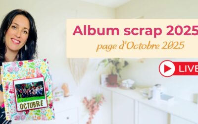 Crée ton album scrapbooking – Page de OCTOBRE 2025
