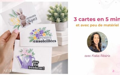 Tuto 3 cartes en 5 minutes