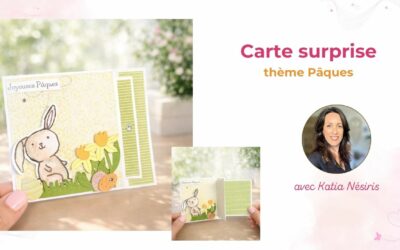 Tuto carte et son effet de surprise – Pâques